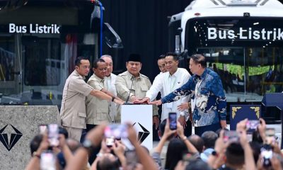 Presiden Prabowo resmikan pabrik kendaraan listrik