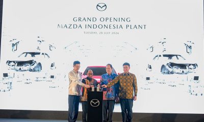 Mazda resmikan pabrik di Indonesia