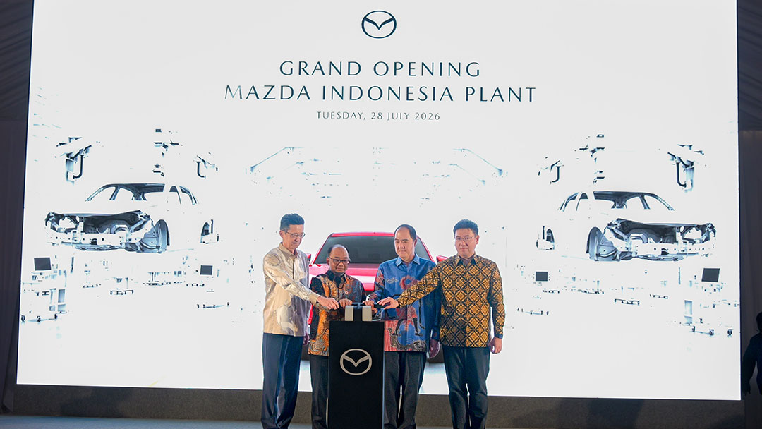 Mazda resmikan pabrik di Indonesia