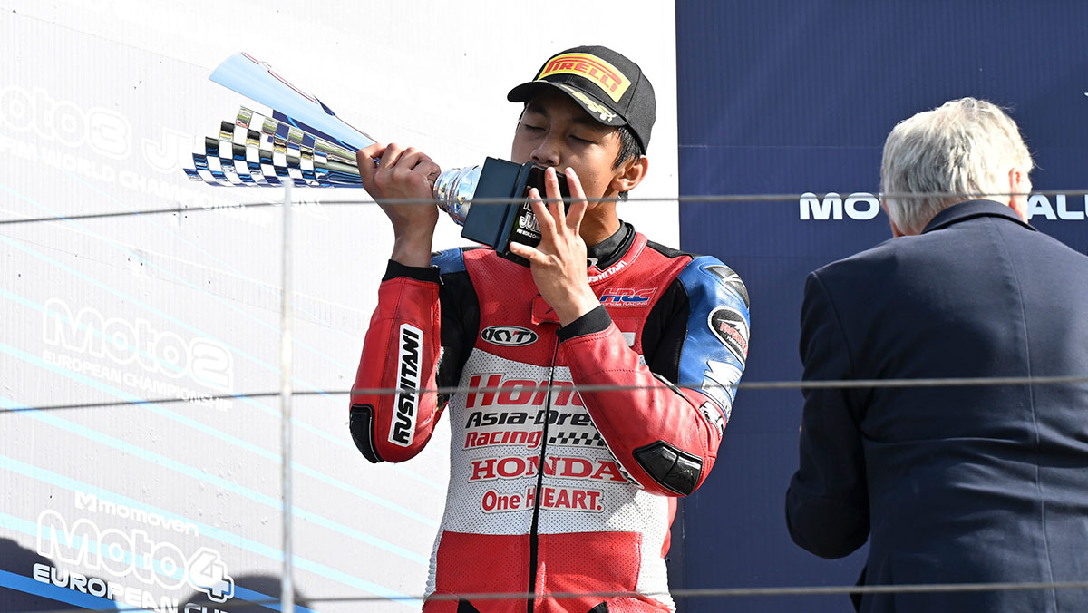 Ramadhipa Nyaris Juara di Misano