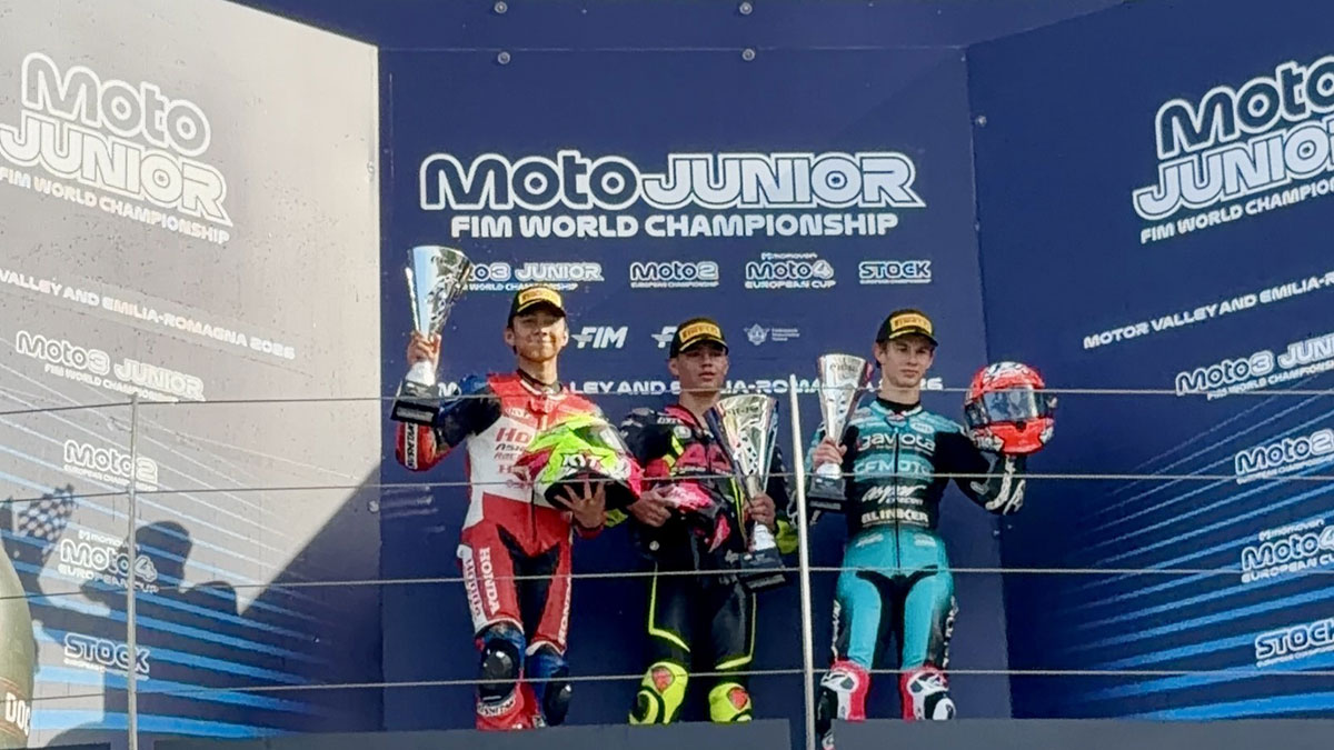 Ramadhipa Nyaris Juara di Misano