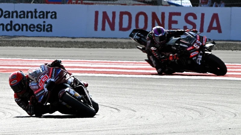 Persaingan Sprint Race MotoGP Mandalia 2026