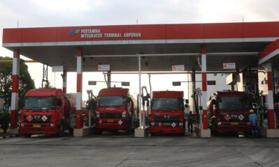 Truk tangki pertamina