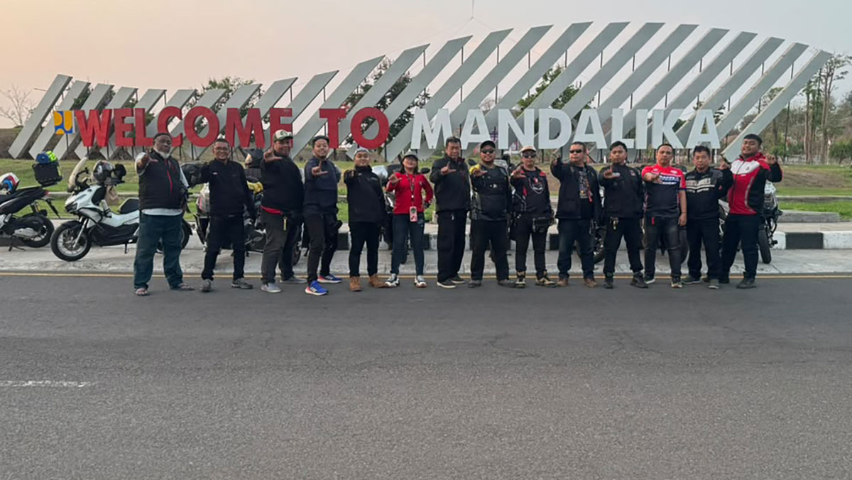 Touring 1.400 Km ke Mandalika