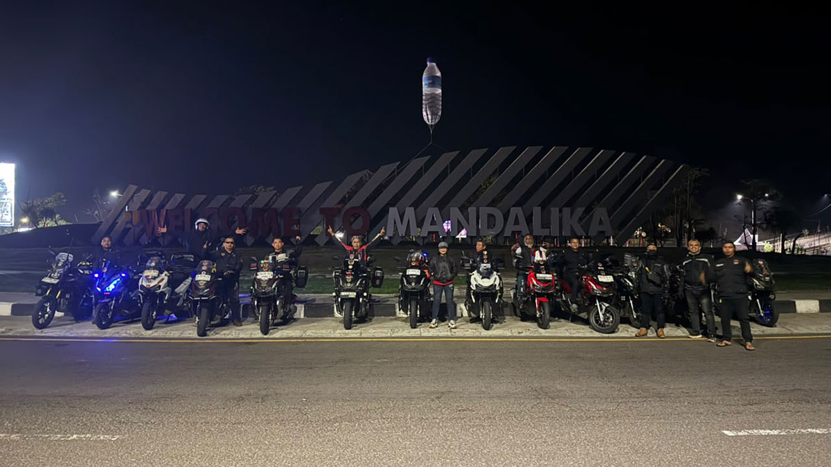 Touring 1.400 Km ke Mandalika